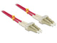 DeLOCK LC - LC, 2m InfiniBand og fiberoptisk kabel Violet