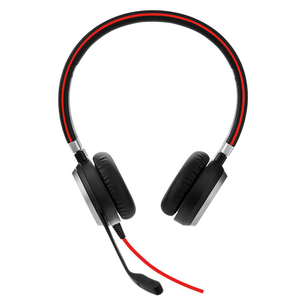 Jabra Evolve 40 Headset Ledningsført Kontor/Callcenter USB Type-A Sort