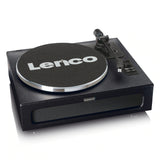 Lenco LS-430BK pladespiller Bæltedrevet pladespiller Sort