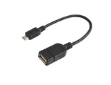 Prokord USB-0003 USB-kabel USB 2.0 USB A Micro-USB B Sort