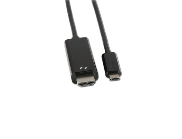 Prokord UTC-H-1M videokabel adapter USB Type-C HDMI Sort