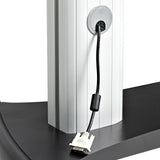 StarTech.com STNDMTVDUO tv-beslag 152,4 cm (60") Sort, Sølv