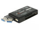 DeLOCK 91758 kortlæser USB 3.2 Gen 1 (3.1 Gen 1) Sort