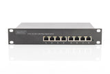 Digitus DN-95331 netværksswitch Administreret L2+ Gigabit Ethernet (10/100/1000) Strøm over Ethernet (PoE) Sort
