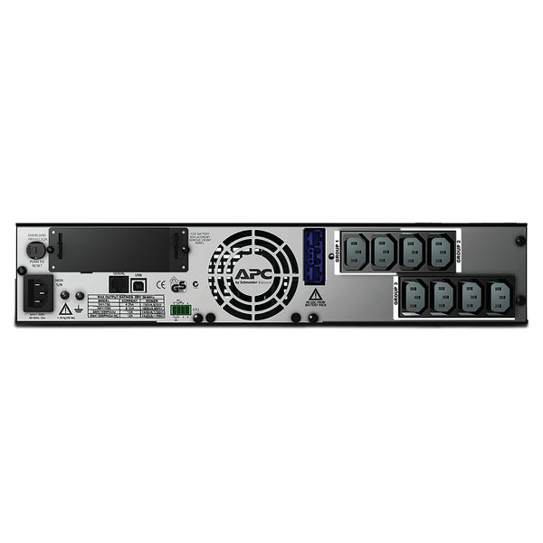 APC Smart-UPS UPS-enhed Interaktivt indgangsstik 1,5 kVA 1200 W 8 AC stikkontakt(er)