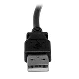 StarTech.com USBAB3ML USB-kabel USB 2.0 3 m USB A USB B 0,48 Gbit/sek. Sort