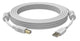 Vision USB 2.0, 2m USB-kabel USB A USB B 0,48 Gbit/sek. Hvid