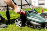Metabo RM 36-18 LTX BL 36 Manuel plæneklipper Batteri Sort