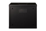 Digitus DN-19 09-U-SW stativ 9U Vægmonteret stativ Sort