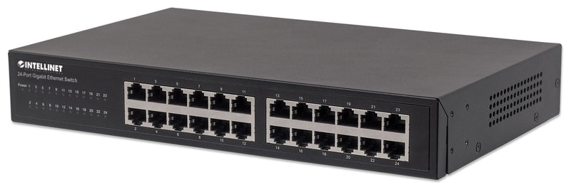 Intellinet 561273 netværksswitch Gigabit Ethernet (10/100/1000) Sort