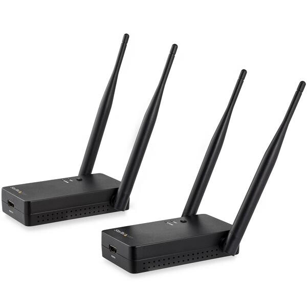 StarTech.com ST121WHDLR AV forlænger AV sender & modtager Sort