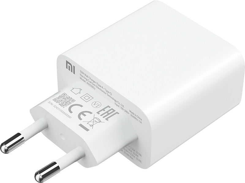 Xiaomi Mi 33W Universel Hvid Vekselstrøm Hurtig opladning Indendørs