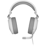 Corsair HS65 SURROUND Headset Ledningsført Håndholdt Spil Hvid