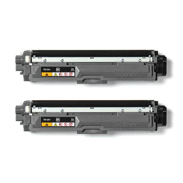 Brother TN-241BKTWIN tonerpatron 2 stk Original Sort