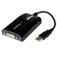 StarTech.com USB2DVIPRO2 USB grafisk adapter 1920 x 1200 pixel Sort