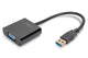 Digitus DA-70840 USB grafisk adapter 1920 x 1080 pixel Sort