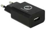 Navilock 62968 oplader til mobil enhed Universel Sort Vekselstrøm Indendørs