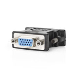 Nedis CCGB32902BK kabel kønsskifter DVI-D VGA Sort