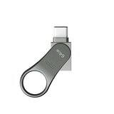 Silicon Power Mobile C80 USB-nøgle 64 GB USB Type-A / USB Type-C 3.2 Gen 1 (3.1 Gen 1) Titanium
