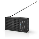 Nedis RDFM1200BK radio Bærbar Analog Sort