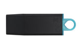 Kingston Technology DataTraveler Exodia USB 3.2 Flash-drev (sort + turkis) - 2 stk