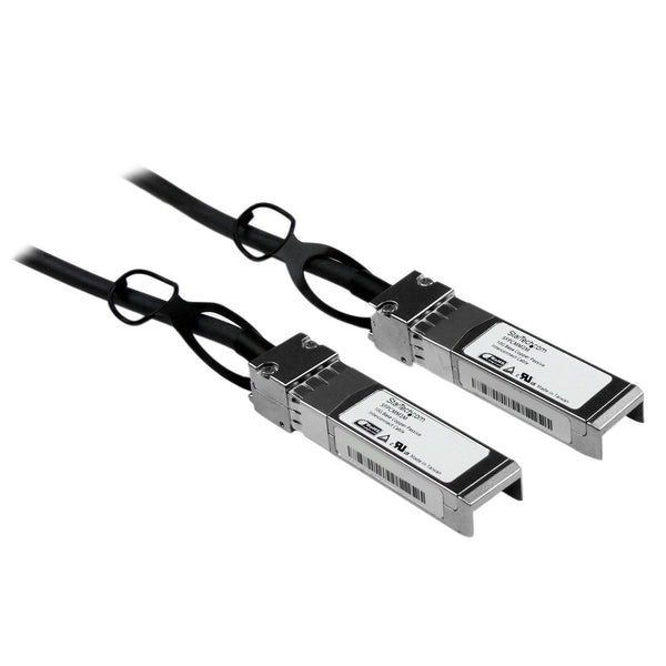 StarTech.com SFPCMM3M InfiniBand og fiberoptisk kabel 3 m SFP+ Sort