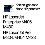 HP 59X Original LaserJet-tonerpatron med høj kapacitet, sort