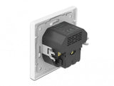DeLOCK 11489 stikkontakt CEE 7/3 + USB Hvid