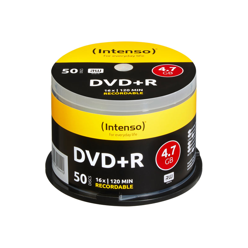 Intenso 4111155 tom DVD 4,7 GB DVD+R 50 stk