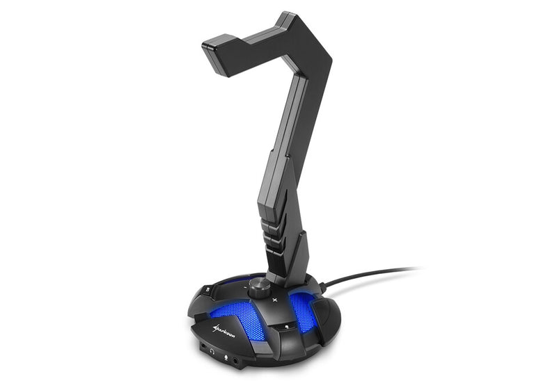 Sharkoon X-Rest 7.1 Aktiv holder Hovedtelefoner, Headset Sort