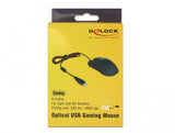 DeLOCK 12531 mus Spil Ambidextrous USB Type-A Optisk 4800 dpi