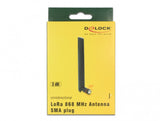 DeLOCK LoRa antenne Omniretningsbestemt antenne SMA 3 dBi