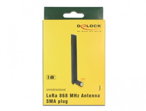 DeLOCK LoRa antenne Omniretningsbestemt antenne SMA 3 dBi