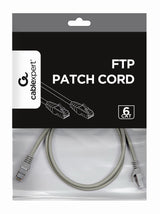 Gembird PP6-1M netværkskabel Grå Cat6