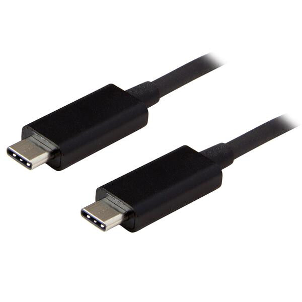 StarTech.com USB31CC1M USB-kabel USB 3.2 Gen 2 (3.1 Gen 2) 1 m USB C 10 Gbit/sek. Sort
