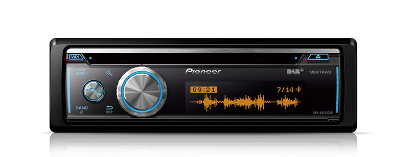 Pioneer DEH-X8700DAB bil media receiver Sort Bluetooth