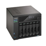 Asustor LOCKERSTOR 6 NAS Desktop Intel® Celeron® N5105 8 GB DDR4 HDD ADM Sort