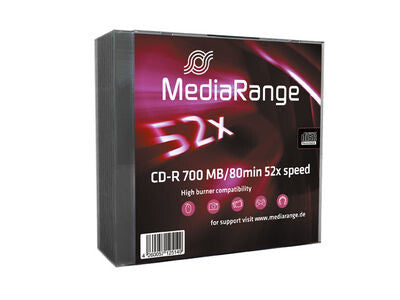 MediaRange MR205 blank CD CD-R 700 MB 52x 10 stk