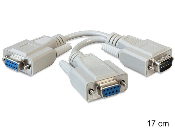 DeLOCK 65403 serielkabel Beige 0,17 m DB-9