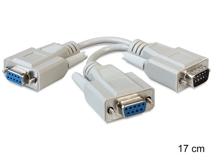 DeLOCK 65403 serielkabel Beige 0,17 m DB-9
