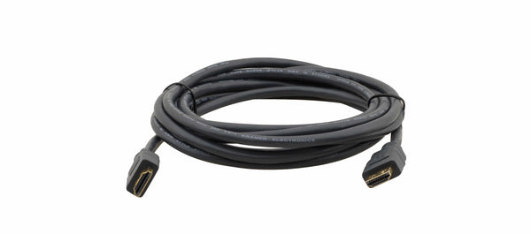 Kramer Electronics C−MHM/MHM HDMI-kabel 0,3 m HDMI Type A (Standard) Sort