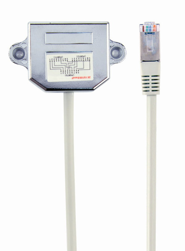 Gembird NCA-SP-02 netværks-splitter Hvid