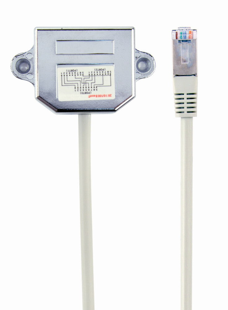 Gembird NCA-SP-02 netværks-splitter Hvid