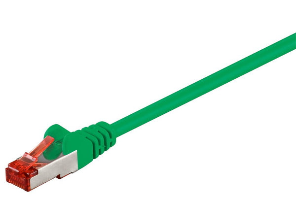 Goobay 68288 netværkskabel Grøn 0,5 m Cat6 S/FTP (S-STP)