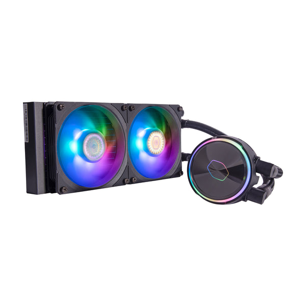 Cooler Master MasterLiquid PL240 Flux Processor Væskekølingssæt 12 cm Sort