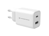 Conceptronic ALTHEA11W oplader til mobil enhed Universel Hvid Vekselstrøm Hurtig opladning Indendørs