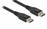 DeLOCK 85504 DisplayPort kabel 15 m Sort