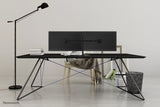 Neomounts FPMA-D550DDBLACK skærmbeslag og -stativer 81,3 cm (32") Skrivebord Sort
