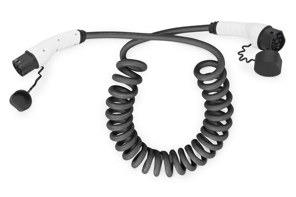 Digitus DK-1P32-S-100 opladningskabel til elbil Sort Type 2 1 10 m