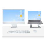 StarTech.com LAPTOP-STAND-SILVER laptop stativ Sølv 43,2 cm (17")